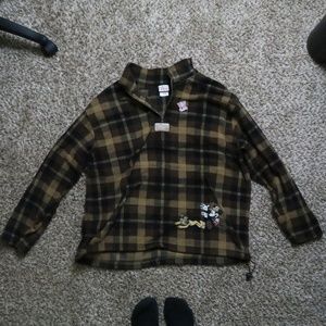 Mickey Outdoors Fleece Flannel Jacket